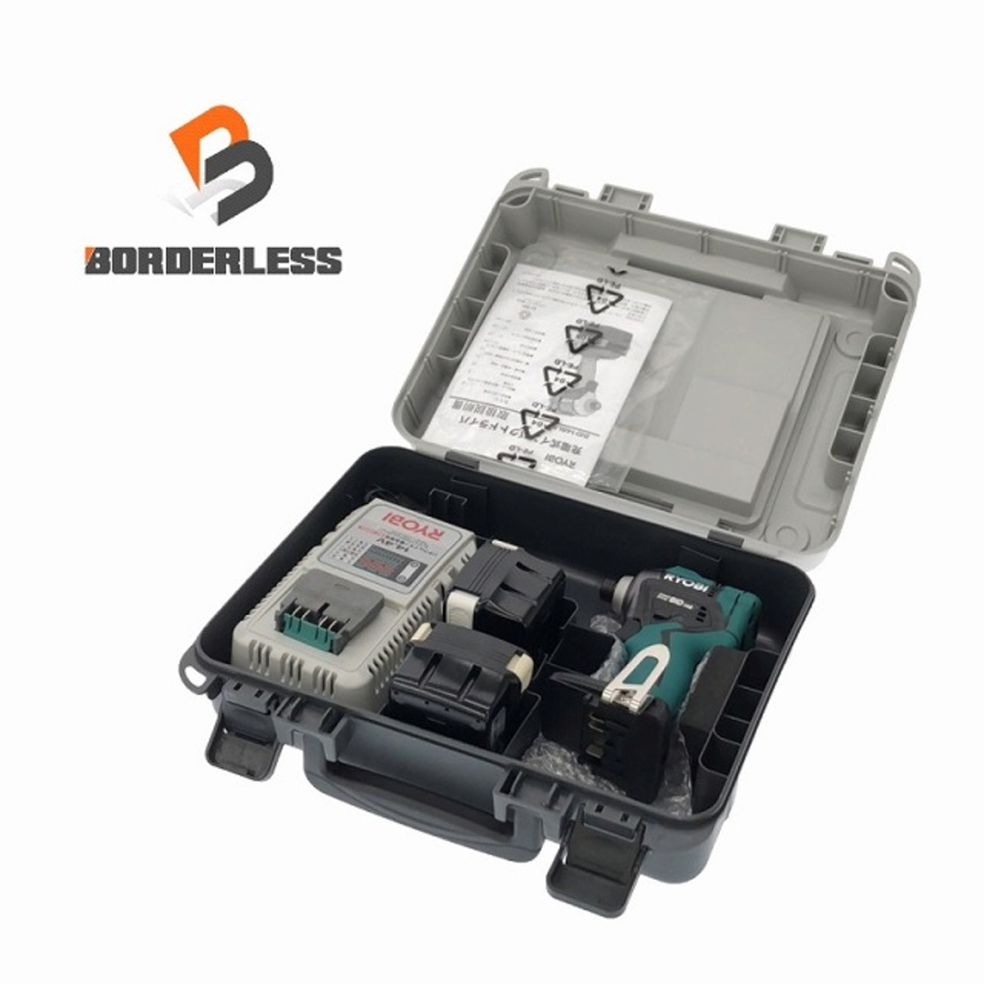 RYOBI - ☆極美品☆RYOBI リョービ 14.4V 充電式インパクト RYOBI - ☆極美品☆RYOBI リョービ 14.4V 充電式インパクト