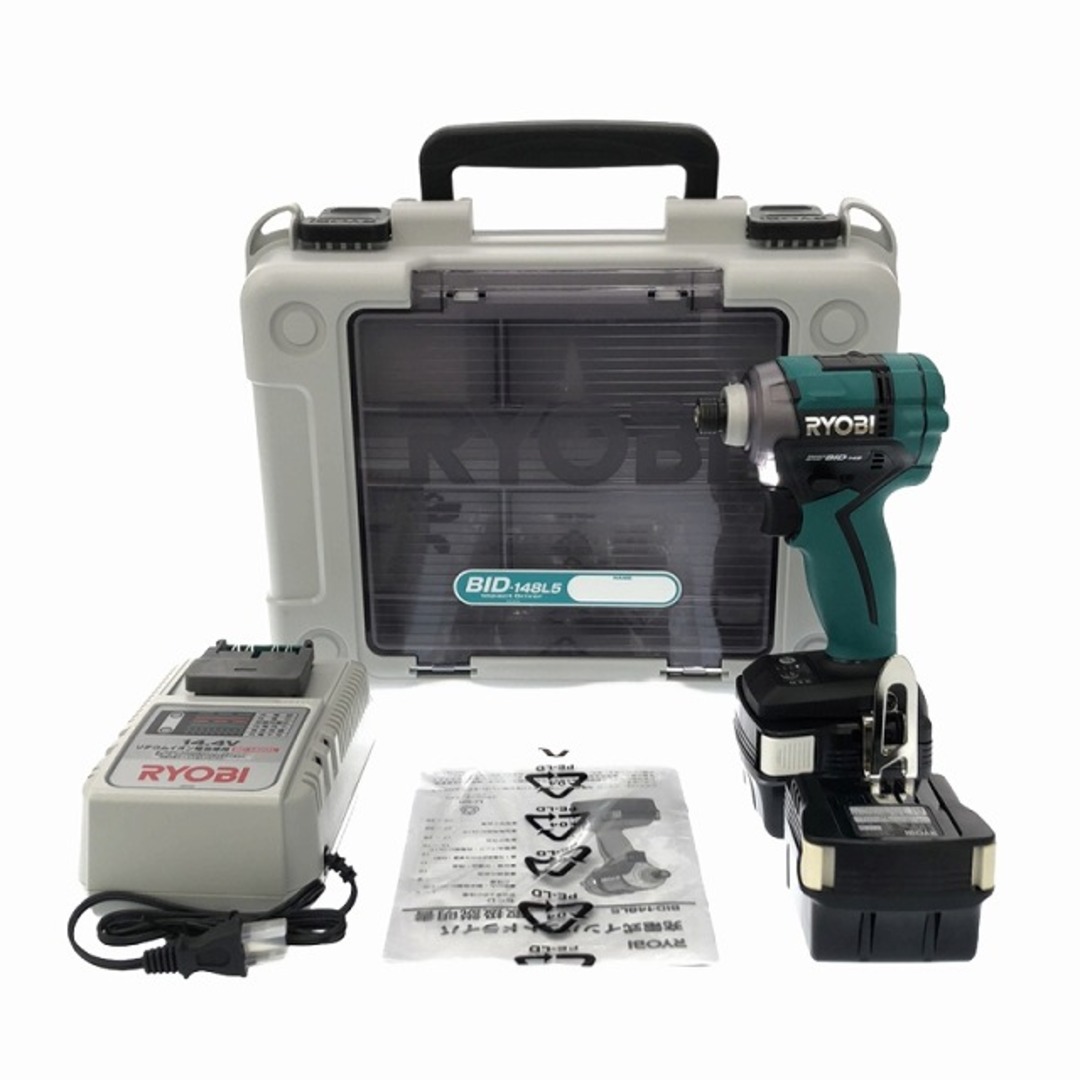 RYOBI - ☆極美品☆RYOBI リョービ 14.4V 充電式インパクト RYOBI - ☆極美品☆RYOBI リョービ 14.4V 充電式インパクト