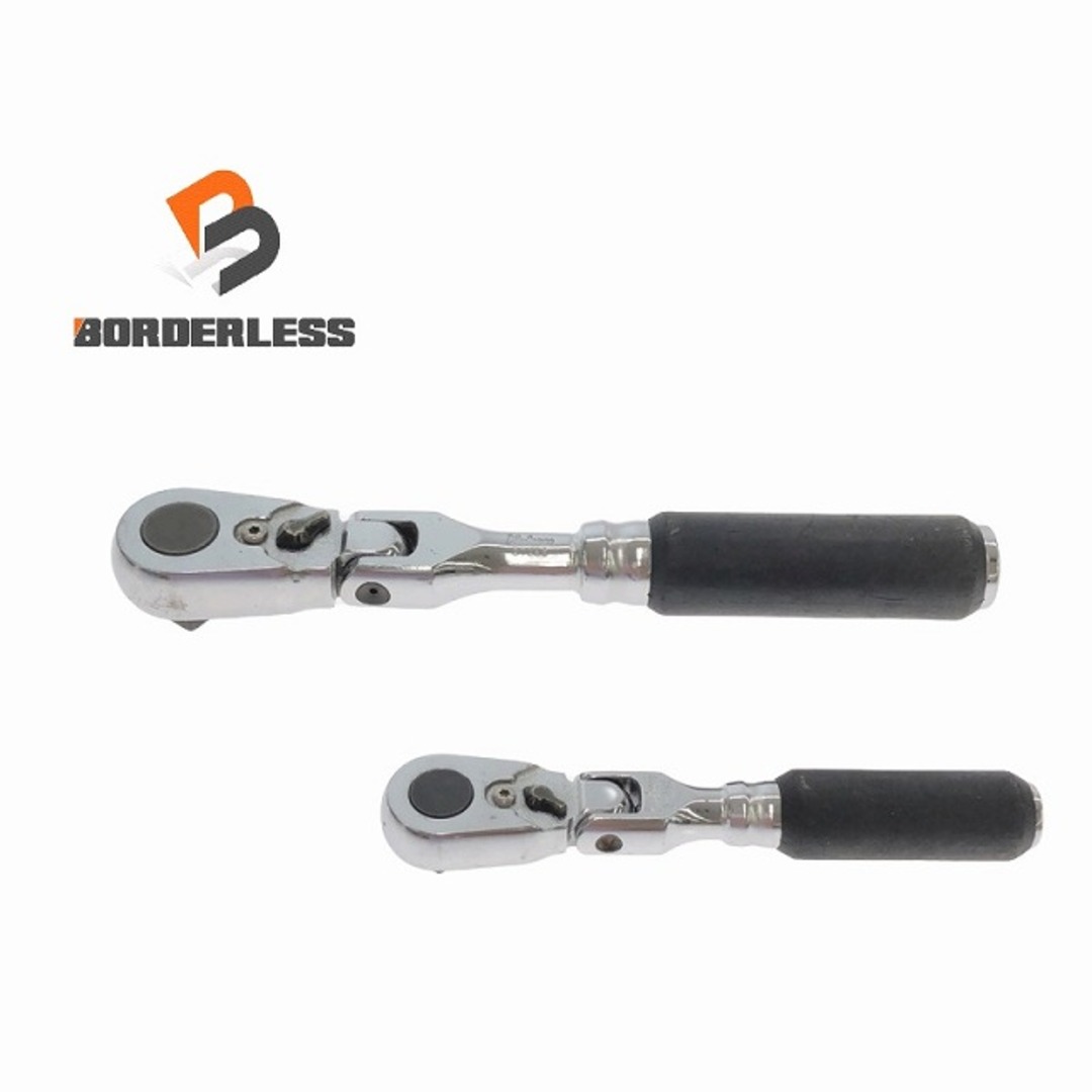 ☆中古2本☆KOKEN コーケン Z-EAL 72ギア 首振りラチェット ☆中古2本☆KOKEN コーケン Z-EAL 72ギア 首振りラチェット