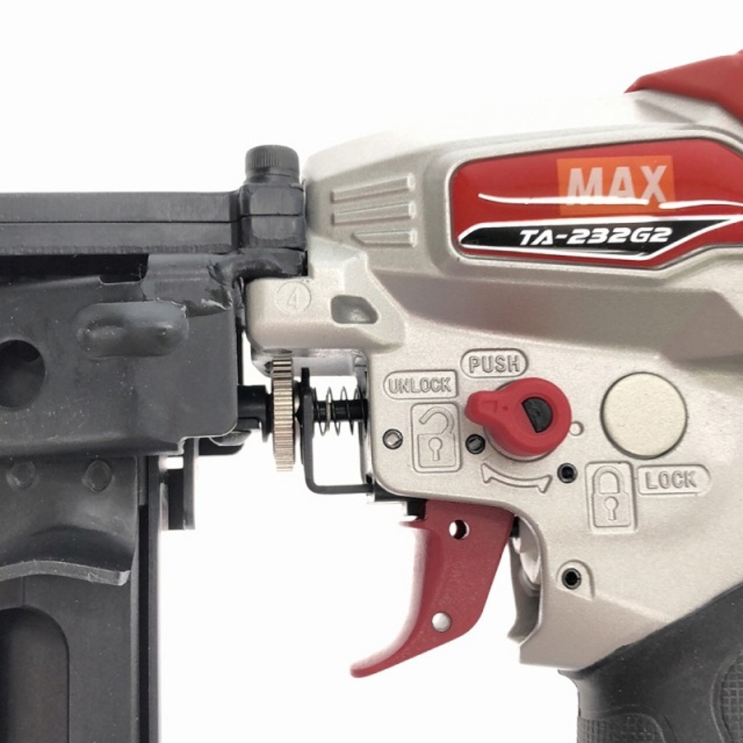 ☆美品☆MAX マックス 常圧 ステープル用 エアタッカー TA-232G2 ☆美品☆MAX マックス 常圧 ステープル用 エアタッカー TA-232G2
