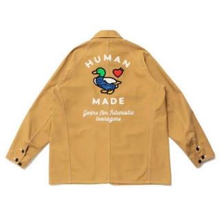 HUMAN MADE - 【入手困難】ヒューマンメイド デニムカバーオール HUMAN MADE - 【入手困難】ヒューマンメイド デニムカバーオール