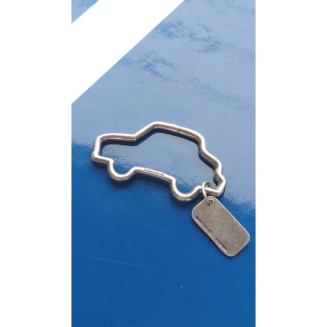 Tiffany&Co. Silver925 “Car” Key Ring 車