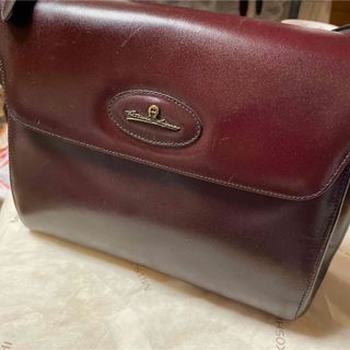 AIGNER - アイグナー レザーグローブ AIGNER ビット金具 シルク AIGNER - アイグナー レザーグローブ AIGNER ビット金具 シルク