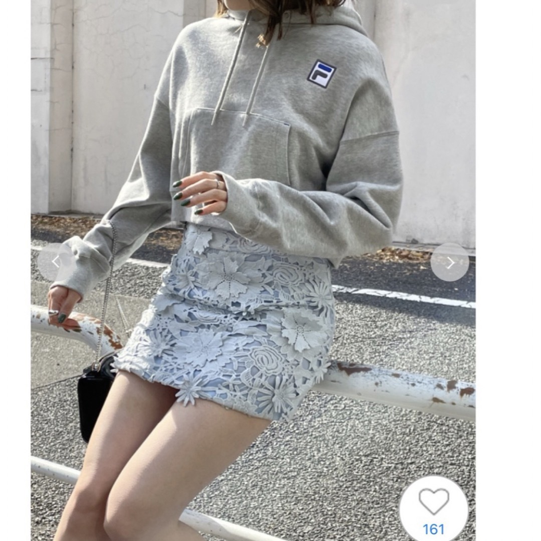 SNIDEL - SNIDEL 3Dフラワーレースミニスカショーパン SNIDEL - SNIDEL 3Dフラワーレースミニスカショーパン