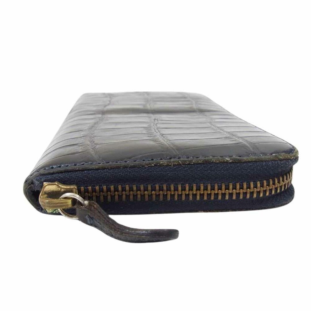 Felisi - Felisi フェリージ 財布 クロコ 型押し ラウンドファスナー 長財布 ウォレット ネイビー系【中古】の通販 by LIFEラクマ店|フェリージならラクマ Felisi - Felisi フェリージ 財布 クロコ 型押し ラウンドファスナー 長財布 ウォレット ネイビー系【中古】の通販 by LIFEラクマ店|フェリージならラクマ