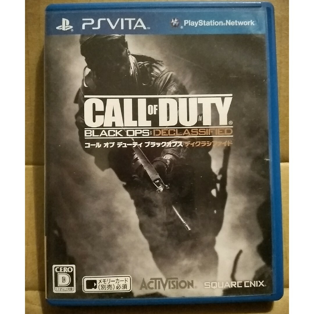 PlayStation Vita(プレイステーションヴィータ)のコール オブ デューティ ブラックオプス ディクラシファイド エンタメ/ホビーのゲームソフト/ゲーム機本体(携帯用ゲームソフト)の商品写真