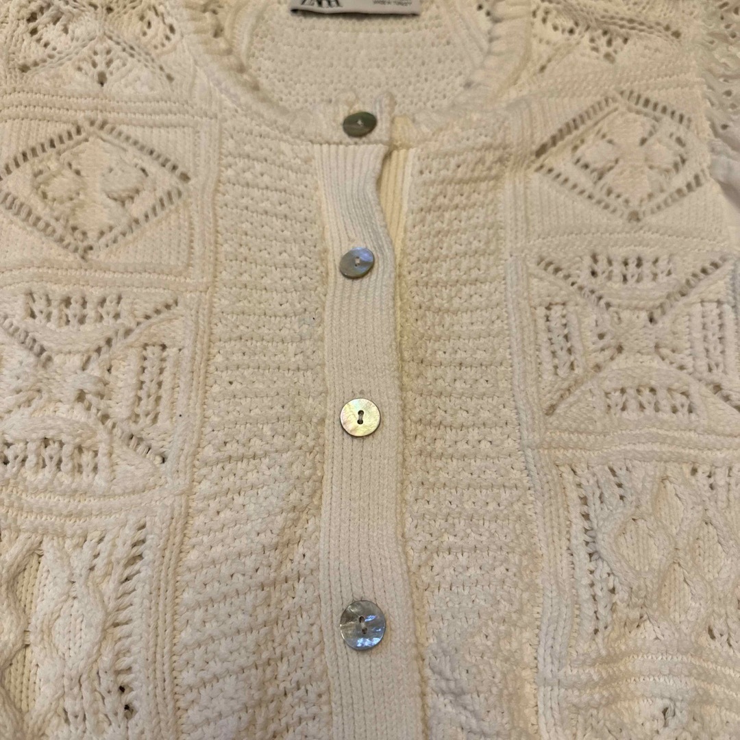 ZARA - ZARA トップス カーディガン ビンテージの通販 by ころ 3 ZARA - ZARA トップス カーディガン ビンテージの通販 by ころ 3