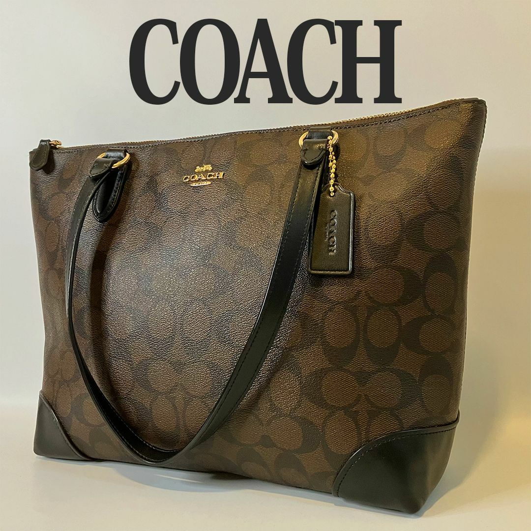 コーチ トートバッグ COACH シグネチャー モノグラム CF342 IMCHK レディース ホワイト系マルチ コーチ トートバッグ COACH シグネチャー モノグラム CF342 IMCHK レディース ホワイト系マルチ