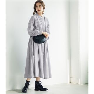 コカ(coca)のコカ シャツワンピース ストライプ(ロングワンピース/マキシワンピース)