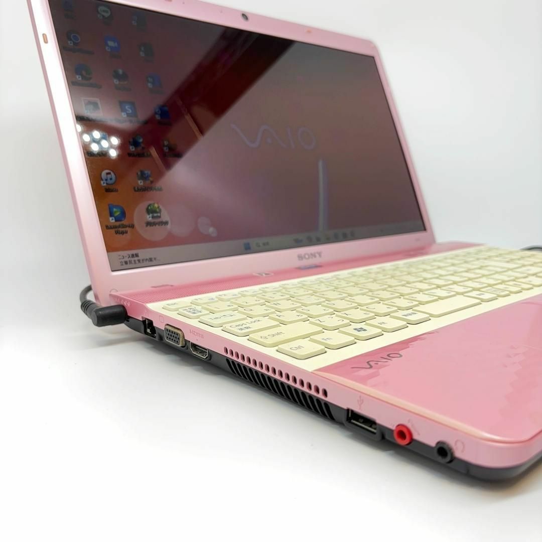 可愛いピンク♪ノートパソコン/Windows11/SSD/Core i7/A91 可愛いピンク♪ノートパソコン/Windows11/SSD/Core i7/A91