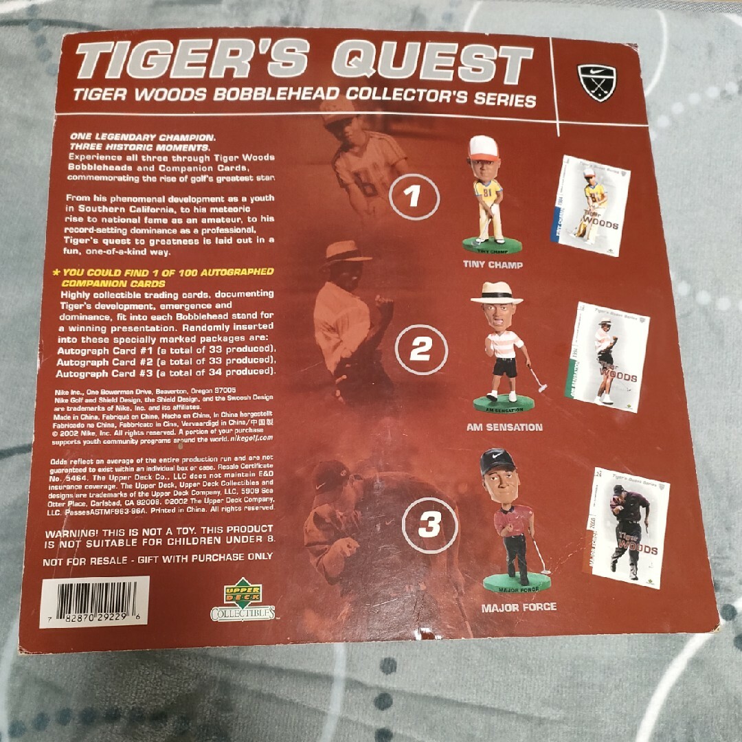 タイガー・ウッズ ボブルヘッドの通販 by ジェット528's shop タイガー・ウッズ ボブルヘッドの通販 by ジェット528's shop