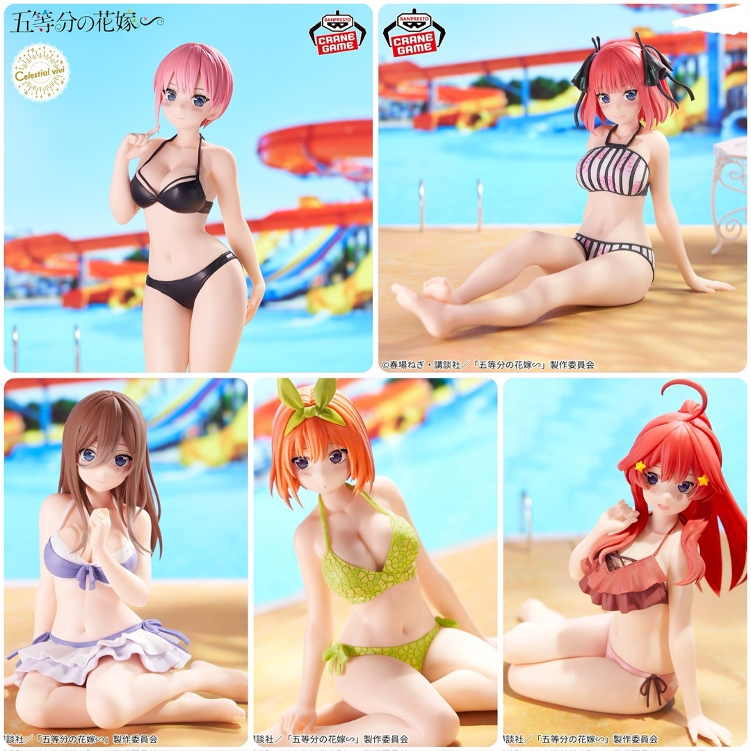 未開封5種set☆五等分の花嫁∬ フィギュア 水着の通販 by 未開封5種set☆五等分の花嫁∬ フィギュア 水着の通販 by