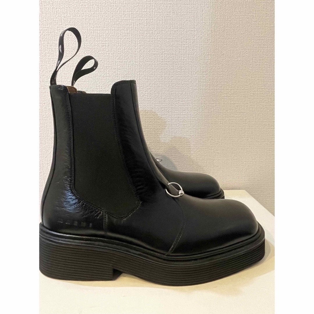 Marni ピアス チェルシーブーツ Pierced Chelsea Boots Marni ピアス チェルシーブーツ Pierced Chelsea Boots
