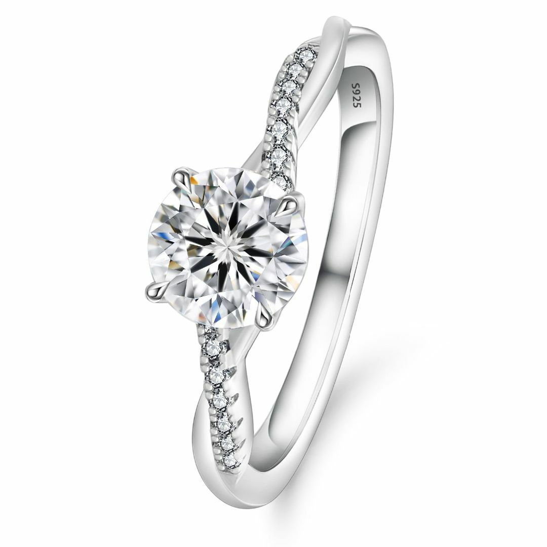 【色: クラシック4本爪-1.0ct】KRKC&CO エンゲージリング 婚約指輪