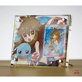 ポケモンカード　ブルーの探索専用　スクリューダウン　アクリルスタンド　海外(カードサプライ/アクセサリ)
