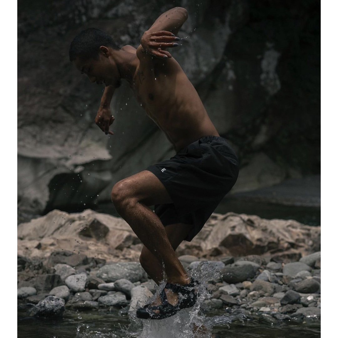 ennoy NYLON EASY SHORTS ハーフパンツ L BLACK|パンツ ennoy NYLON EASY SHORTS ハーフパンツ L BLACK|パンツ