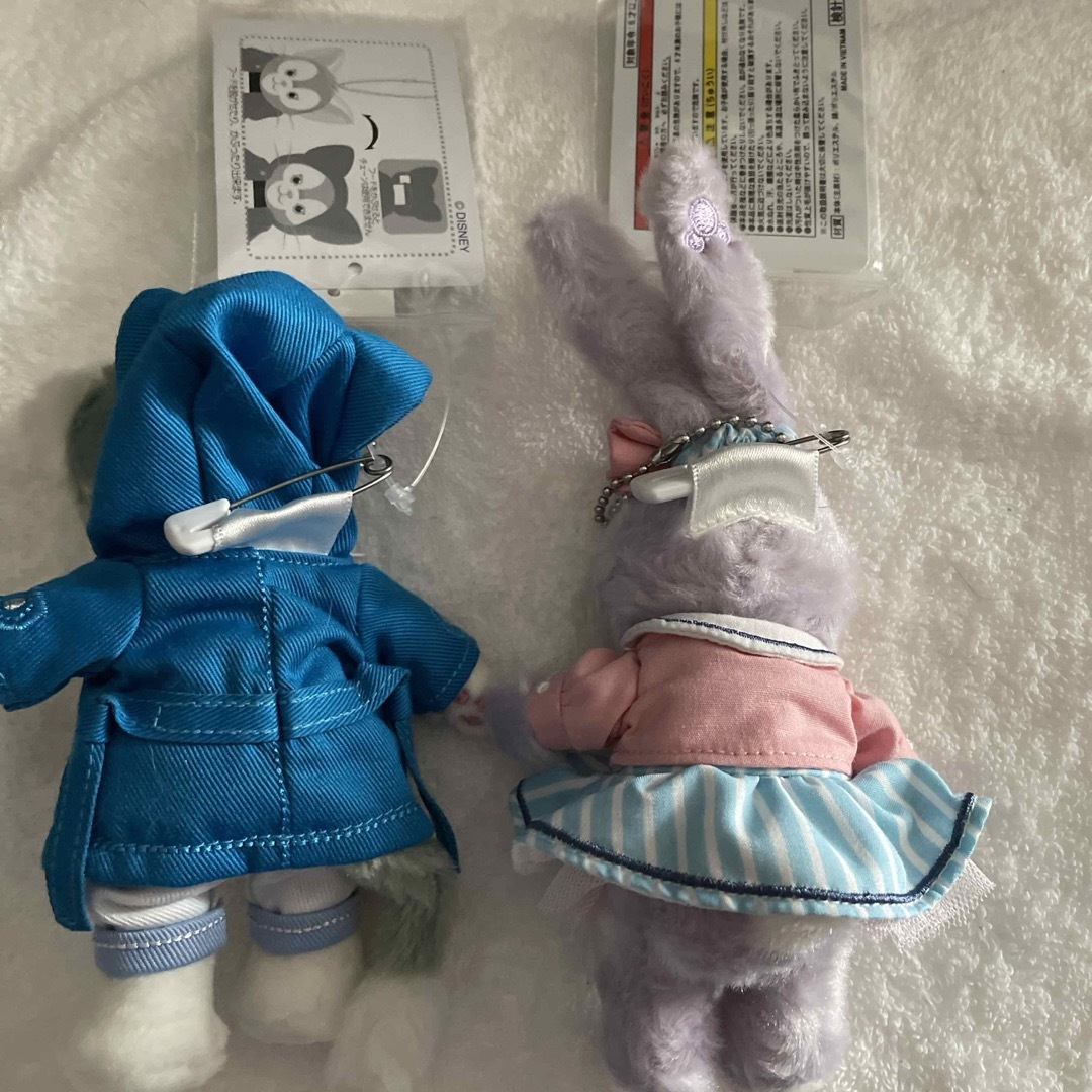 ダッフィー ダッフィー アンドフレンズ ぬいぐるみバッジ 新品未 ダッフィー ダッフィー アンドフレンズ ぬいぐるみバッジ 新品未