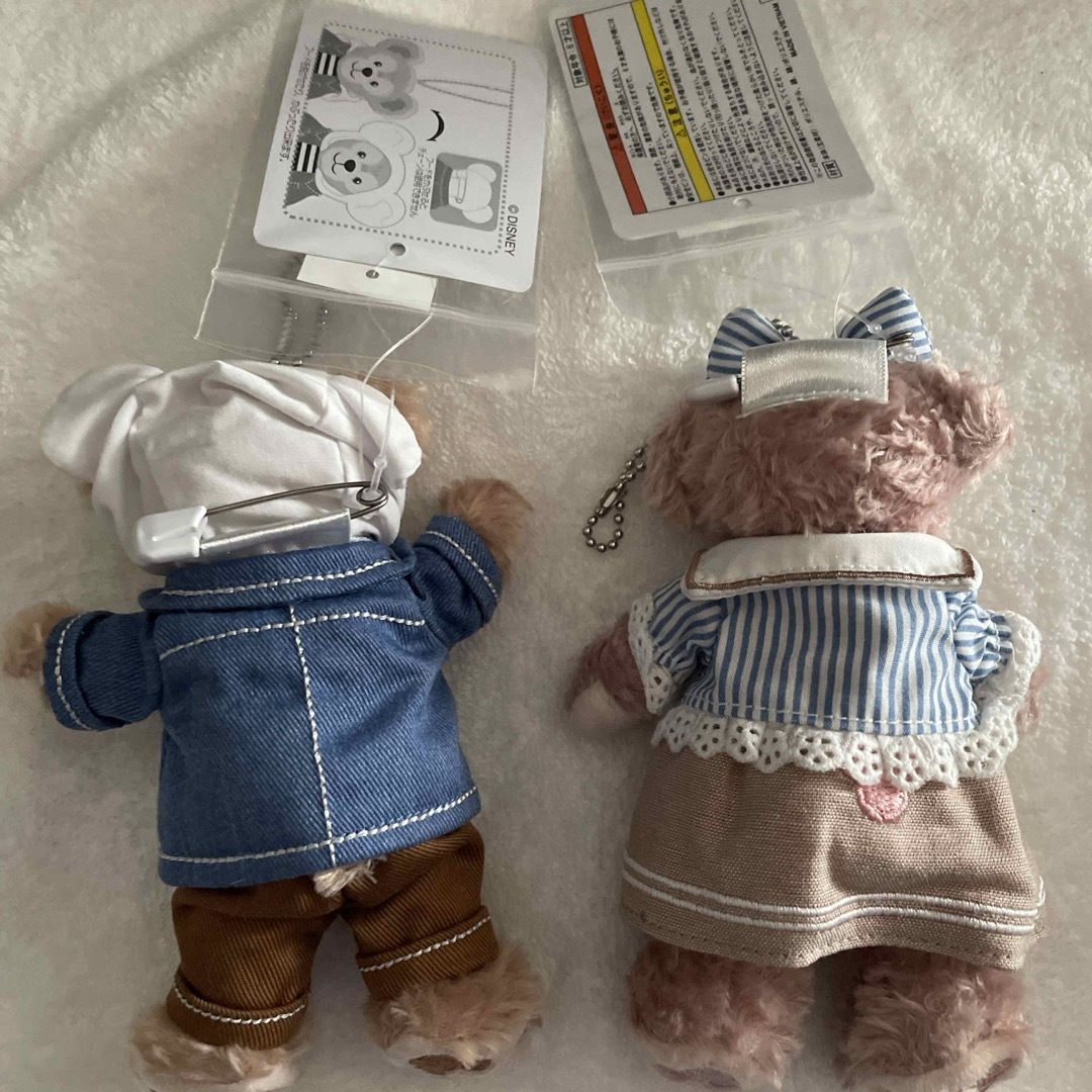 ダッフィー ダッフィー アンドフレンズ ぬいぐるみバッジ 新品未 ダッフィー ダッフィー アンドフレンズ ぬいぐるみバッジ 新品未