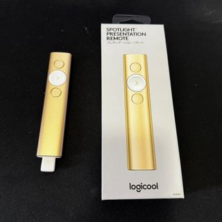 ロジクール(Logicool)のロジクール ポインター R1000GD ゴールド(PC周辺機器)