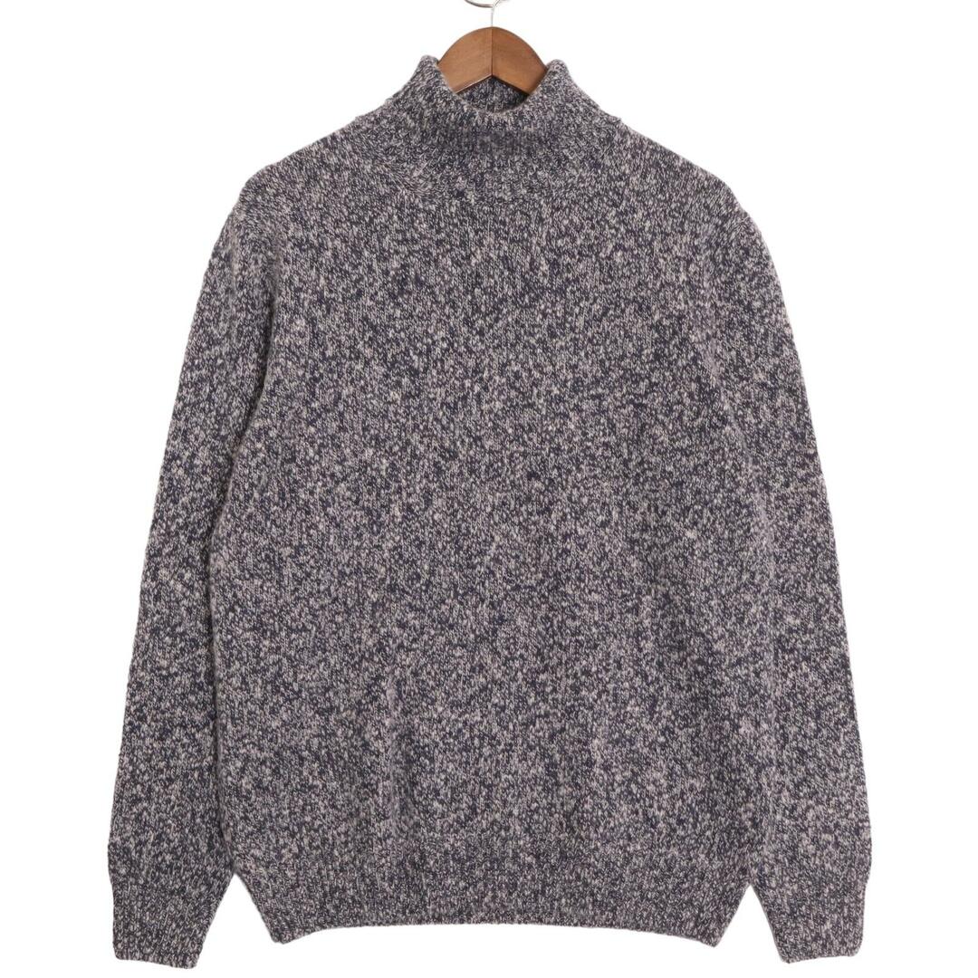 Cruciani - クルチアーニ 20FW-U43 ブルー カシミヤ100 タートルネックニット 50 Cruciani - クルチアーニ 20FW-U43 ブルー カシミヤ100 タートルネックニット 50