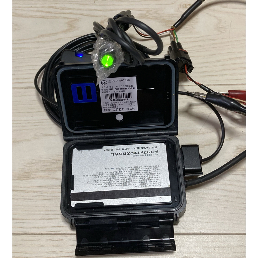 バイク用ETC アンテナ分離型 JRM-11 日本無線 動作確認済み 二輪 バイク用ETC アンテナ分離型 JRM-11 日本無線 動作確認済み 二輪