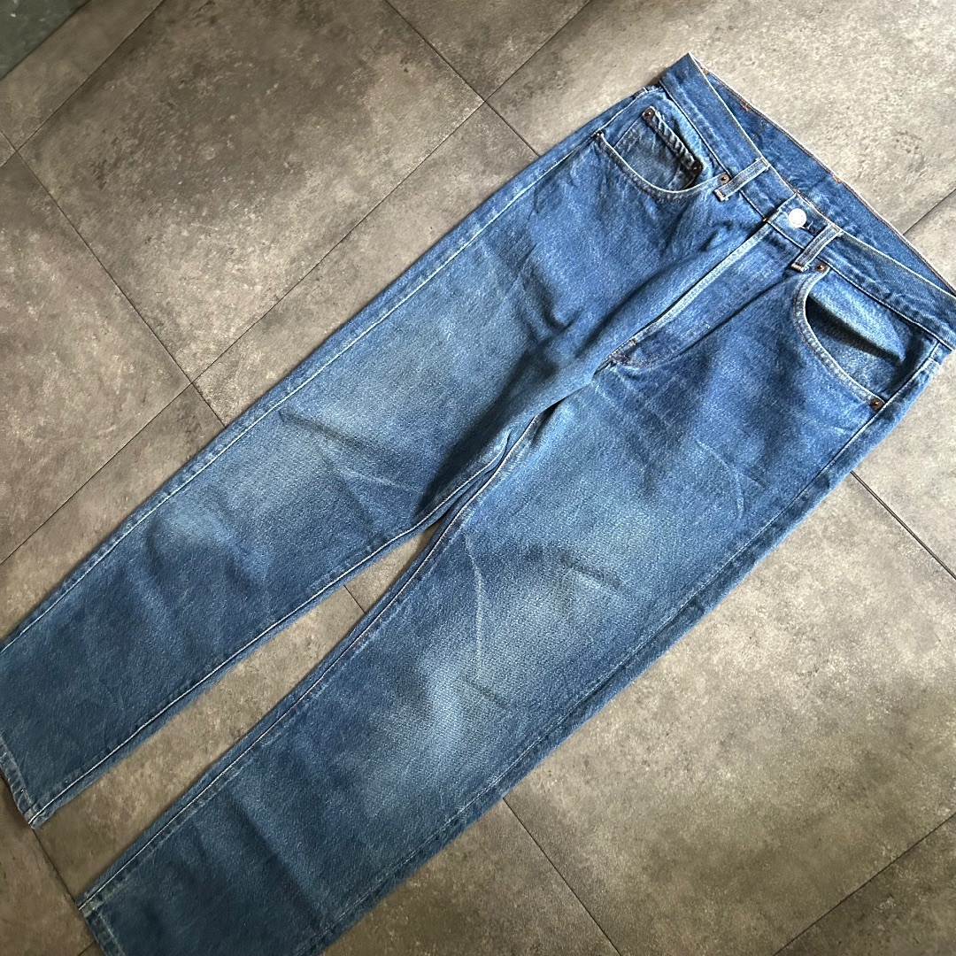 80s リーバイス501 デニム/ジーンズ USA製 32×36 内股シングル 80s リーバイス501 デニム/ジーンズ USA製 32×36 内股シングル