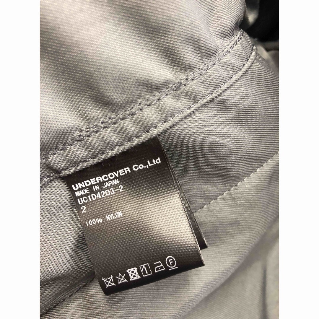 UNDERCOVER - UNDERCOVER NyツイルパッカリングZIPブルゾン UNDERCOVER - UNDERCOVER NyツイルパッカリングZIPブルゾン