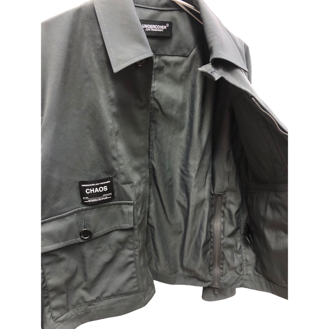 UNDERCOVER - UNDERCOVER NyツイルパッカリングZIPブルゾン UNDERCOVER - UNDERCOVER NyツイルパッカリングZIPブルゾン