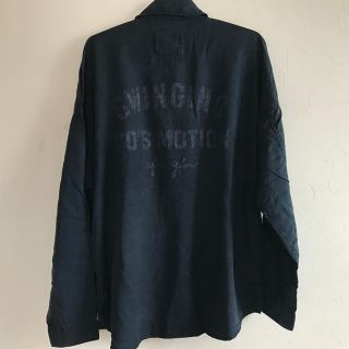 マウジー(moussy)のmoussy BACK LOGO ミリタリーシャツ(シャツ/ブラウス(長袖/七分))