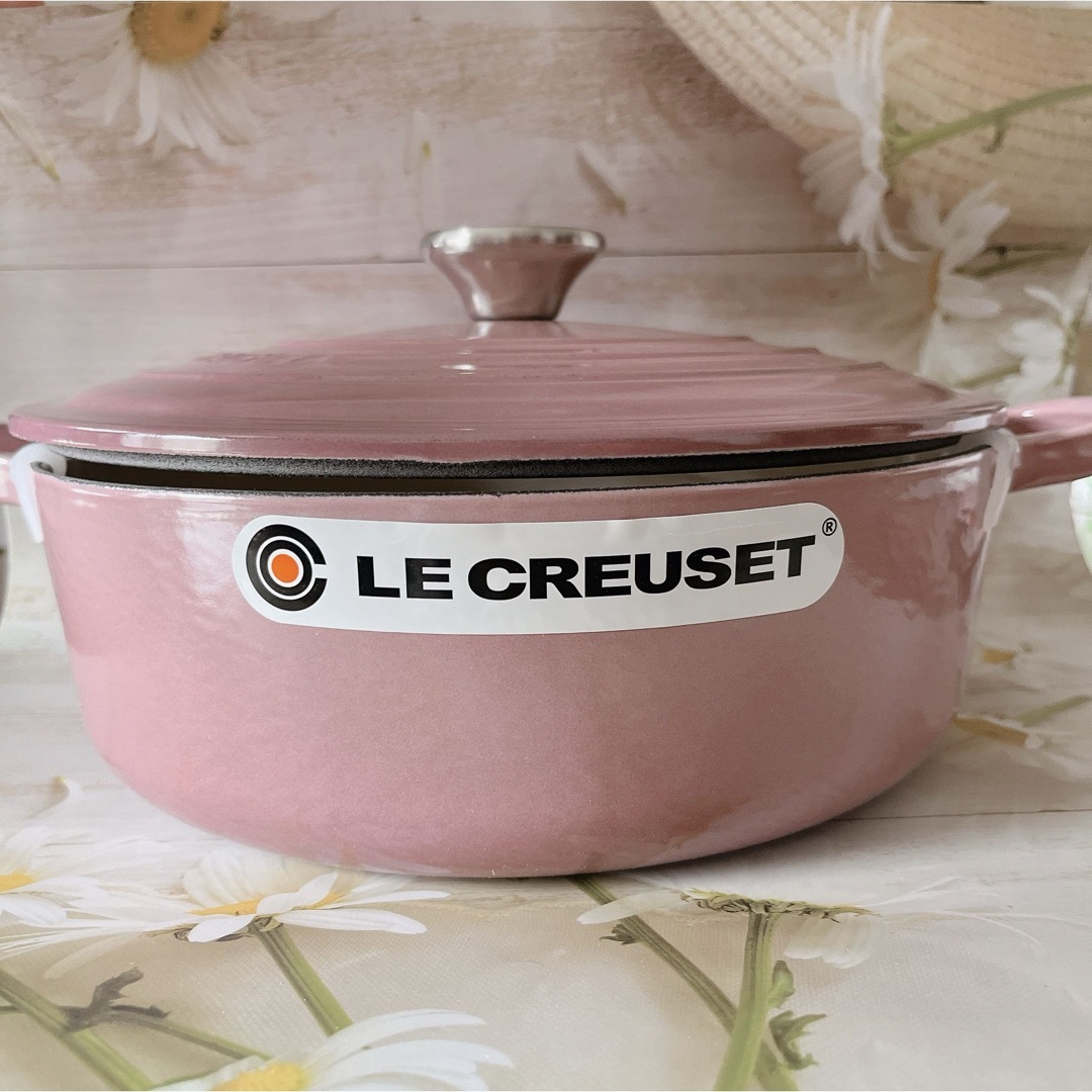 LE CREUSET - ♡ルクルーゼ ココットジャポネーズ モーヴピンク LE CREUSET - ♡ルクルーゼ ココットジャポネーズ モーヴピンク