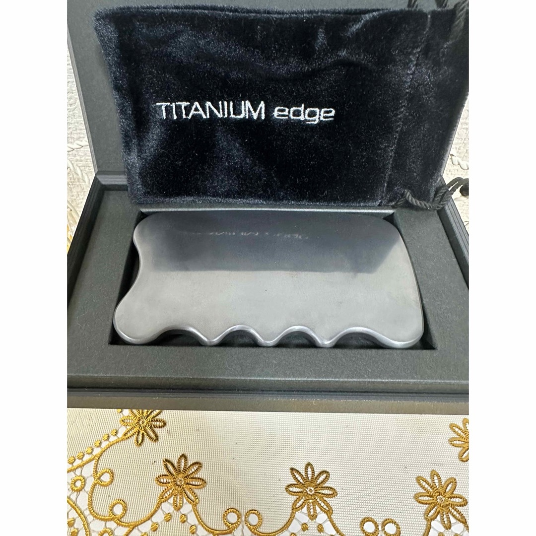 ♡ヨサYOSAチタニウムエッジ♡チタンボルスター付♡正規品 美品 ♡ヨサYOSAチタニウムエッジ♡チタンボルスター付♡正規品 美品