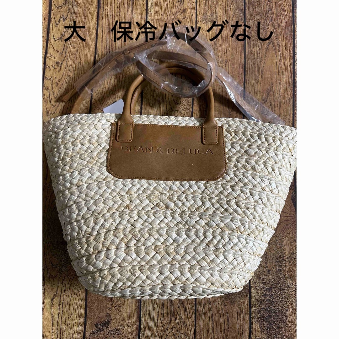 DEAN & DELUCA(ディーンアンドデルーカ)のDEAN & DELUCA×BEAMS かごバッグ大 2024 保冷バッグなし レディースのバッグ(かごバッグ/ストローバッグ)の商品写真