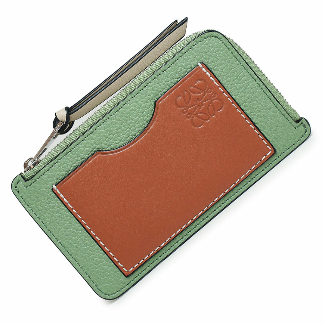 ロエベ　コインカードホルダー　アナグラム　L字ファスナー LOEWE ロエベ Anagram Square Zip Cardholder アナグラム