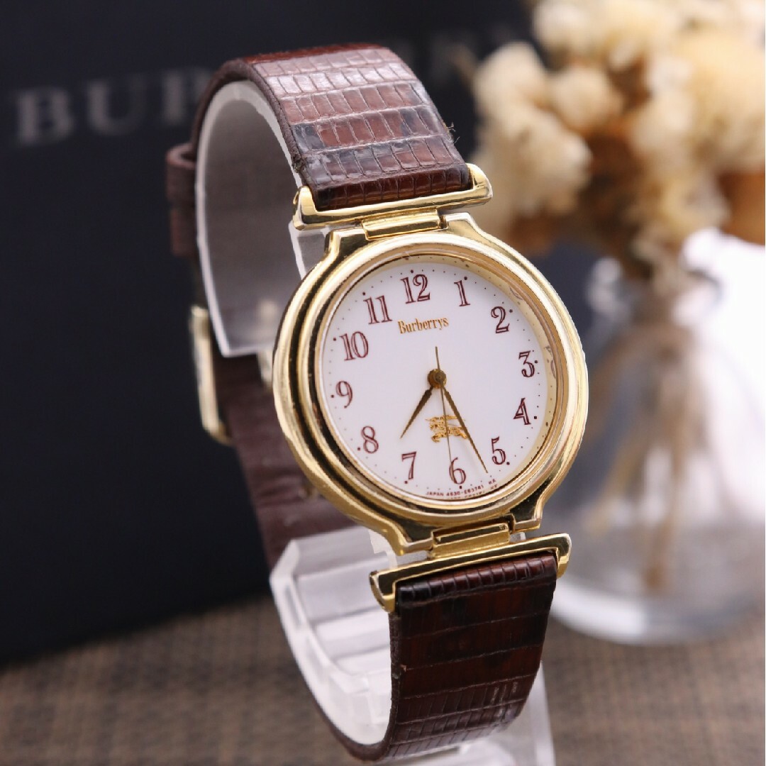 BURBERRY - 箱付き【未使用品】BURBERRY 14000G/動作良好 新品
