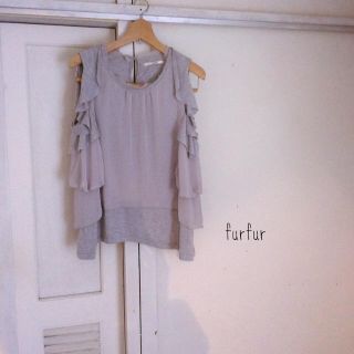 ファーファー(fur fur)のfurfur タンクトップ フィント ハウピア ネセセア(タンクトップ)