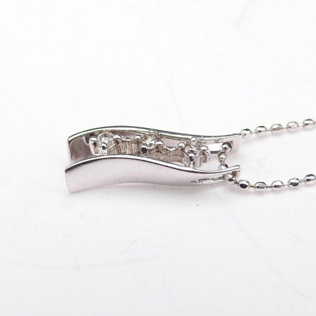K10WG ダイヤモンドFD0.05ct ペンダントネックレス レディース K10WG ダイヤモンドFD0.05ct ペンダントネックレス レディース