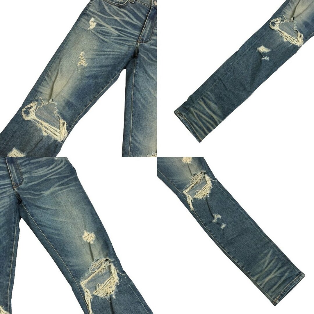 AMIRI - AMIRI アミリ ダメージ加工 スキニージーンズ デニム AMIRI - AMIRI アミリ ダメージ加工 スキニージーンズ デニム