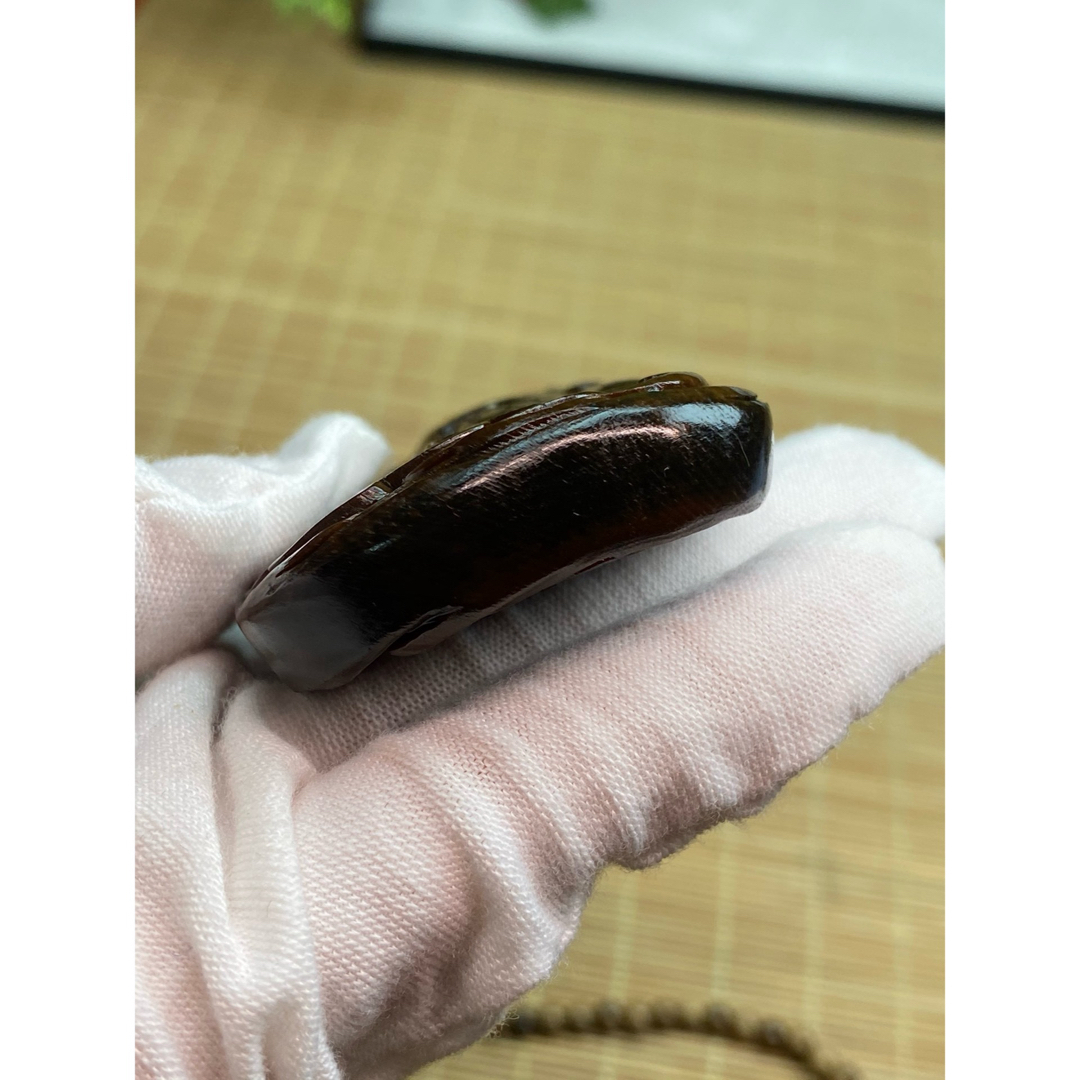 天然マンモス牙美しい手作り彫刻 仏を祈って道を尋ね ネックレス 天然マンモス牙美しい手作り彫刻 仏を祈って道を尋ね ネックレス