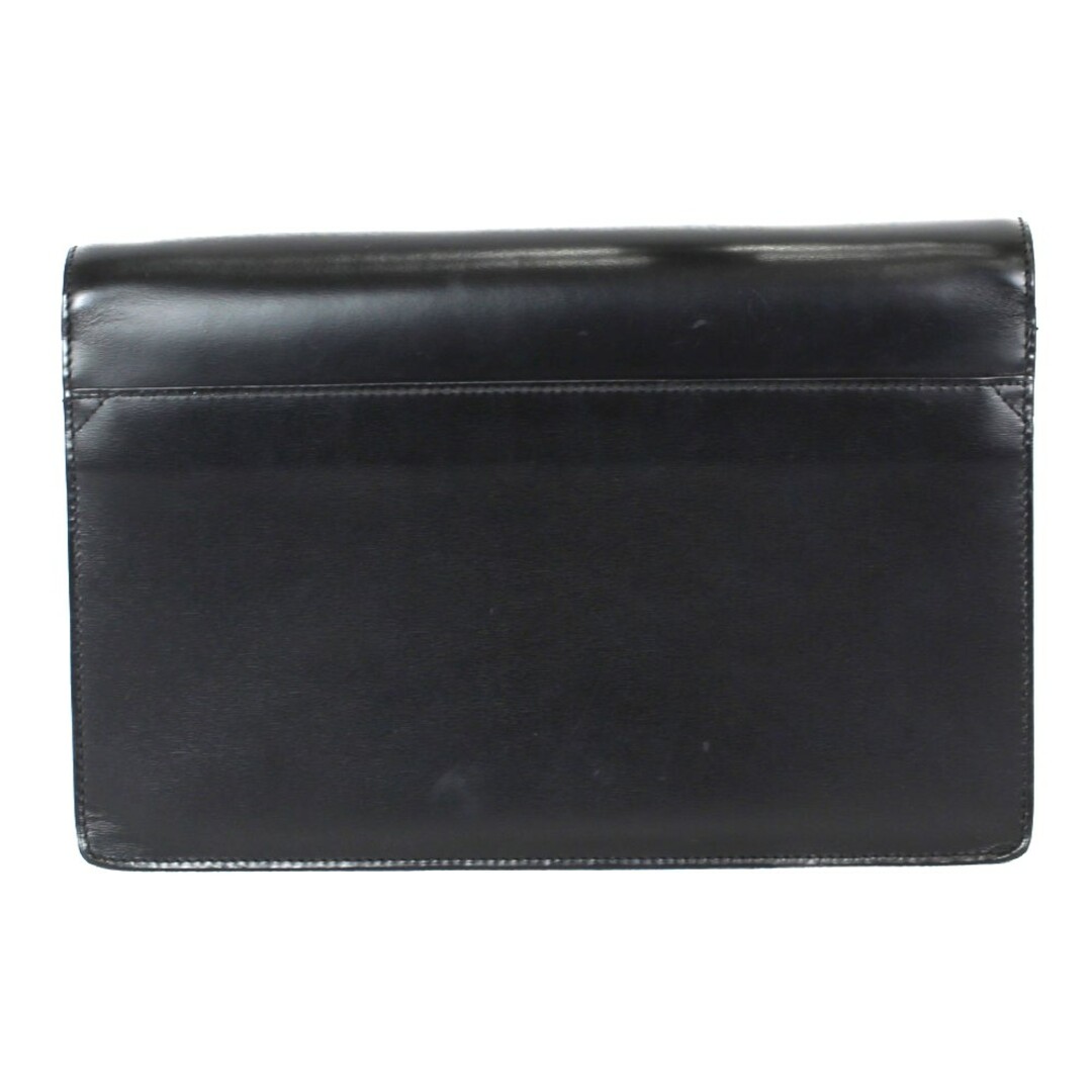 Dunhill - dunhill ダンヒル セカンドバッグ ブラック レザー Dunhill - dunhill ダンヒル セカンドバッグ ブラック レザー