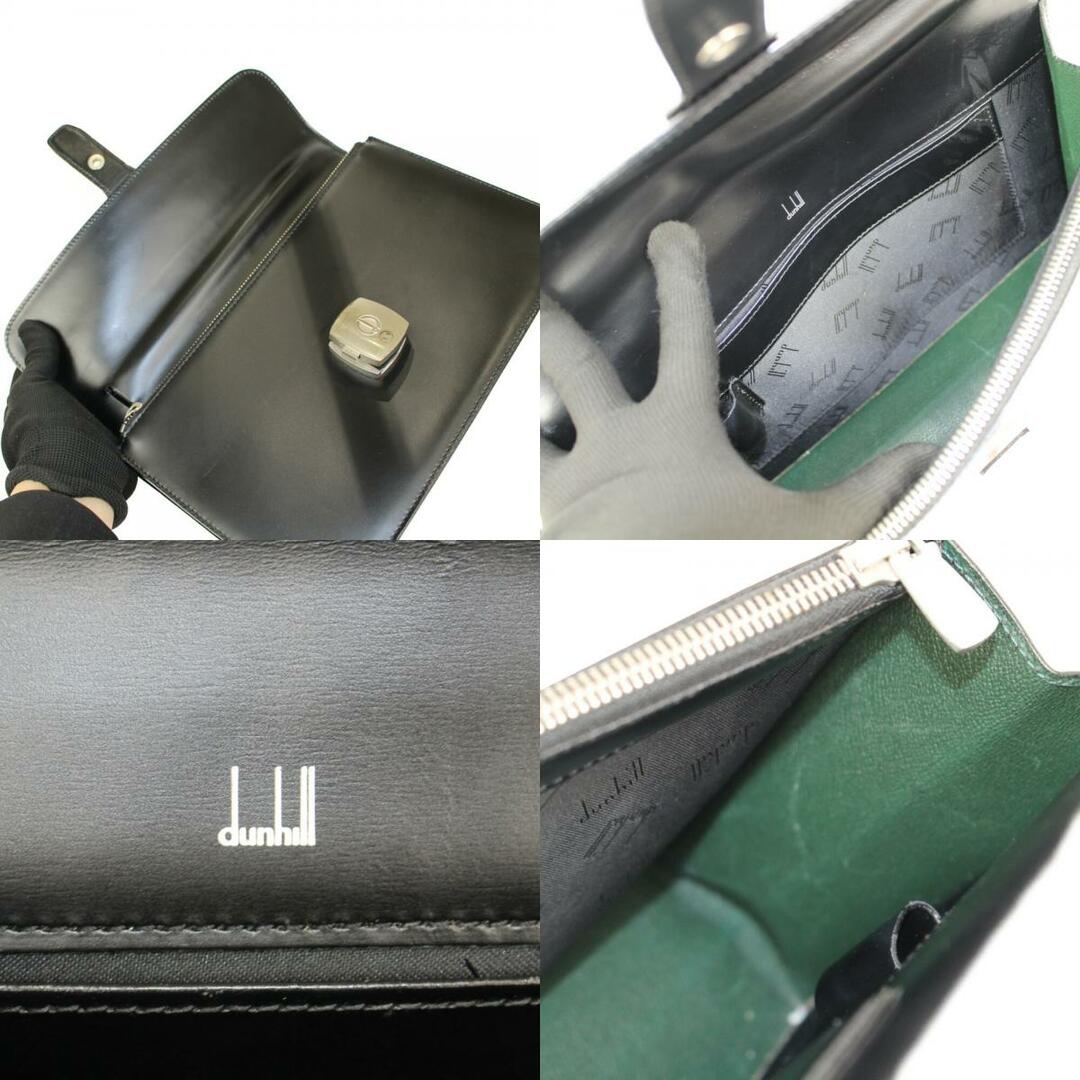 Dunhill - dunhill ダンヒル セカンドバッグ ブラック レザー Dunhill - dunhill ダンヒル セカンドバッグ ブラック レザー