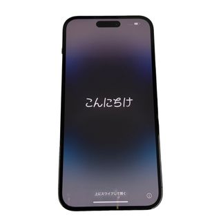 アイフォーン(iPhone)のiPhone14 Pro Max 256GB MQ9A3J/A スペースブラック 〇判定 SIMフリー バッテリー最大容量97％ 【中古】 12406R43(スマートフォン本体)