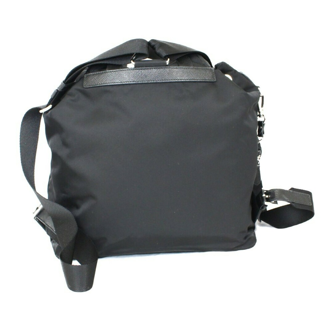 PRADA - PRADA プラダ ポーチ付きバックパック 1BZ811 NERO PRADA - PRADA プラダ ポーチ付きバックパック 1BZ811 NERO