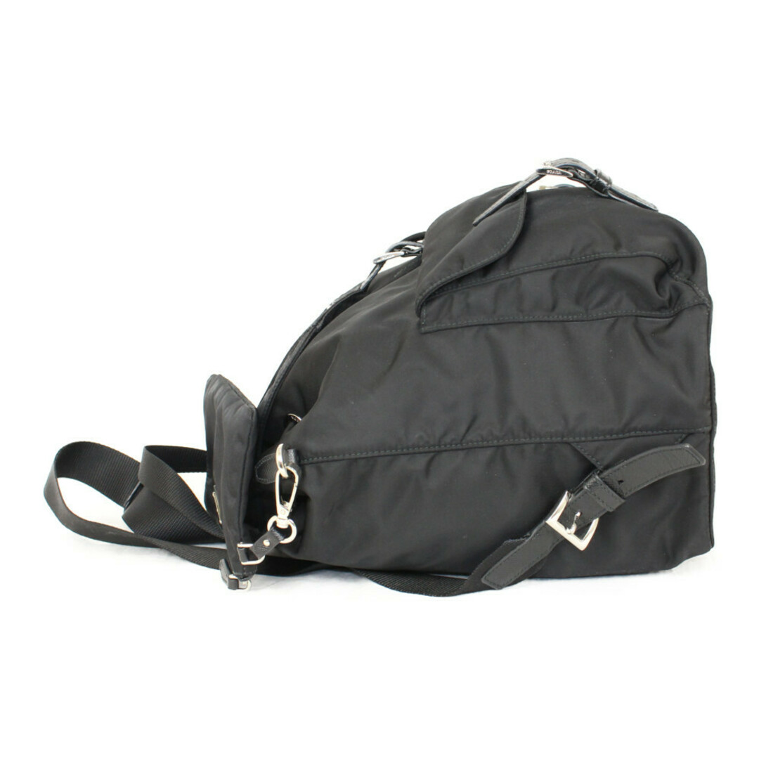 PRADA - PRADA プラダ ポーチ付きバックパック 1BZ811 NERO PRADA - PRADA プラダ ポーチ付きバックパック 1BZ811 NERO