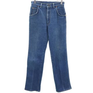 80's USA製 Lee×LL.BEAN ストレート デニム パンツ (36×34) 濃紺 42talon 42タロン リー LLビーン 80年代 アメリカ製 旧タグ オールド Lee - リー 80s USA製 42タロン ヴィンテージ ストレートデニム