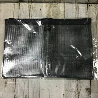 リヒトラブ ポーチ メッシュケース ファスナーケース B4S ブラック(ファイル/バインダー)