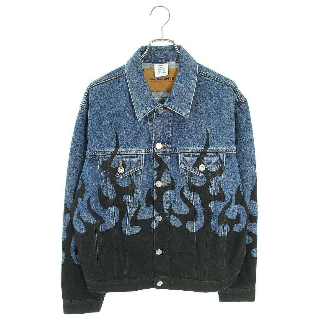 VETEMENTS - ヴェトモン UA52JA300B ブラックファイヤーパターン VETEMENTS - ヴェトモン UA52JA300B ブラックファイヤーパターン