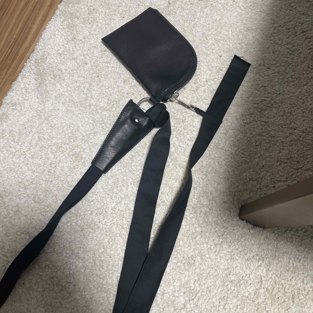 RICK OWENS ネックウォレット コインケース サコッシュ RICK OWENS ネックウォレット コインケース サコッシュ