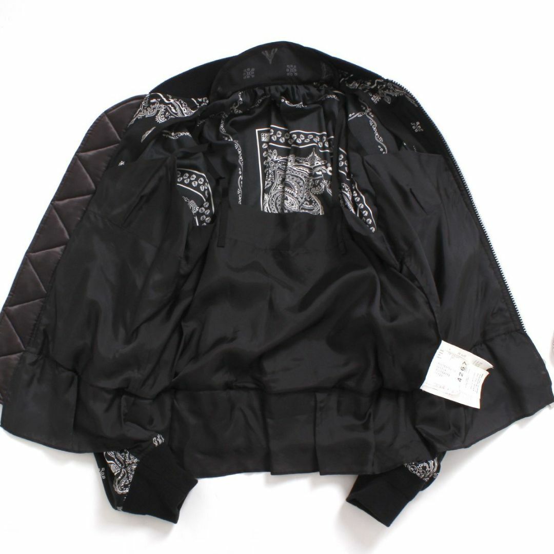 sacai - Sacai バンダナ プリント ボンバージャケット Bomber sacai - Sacai バンダナ プリント ボンバージャケット Bomber