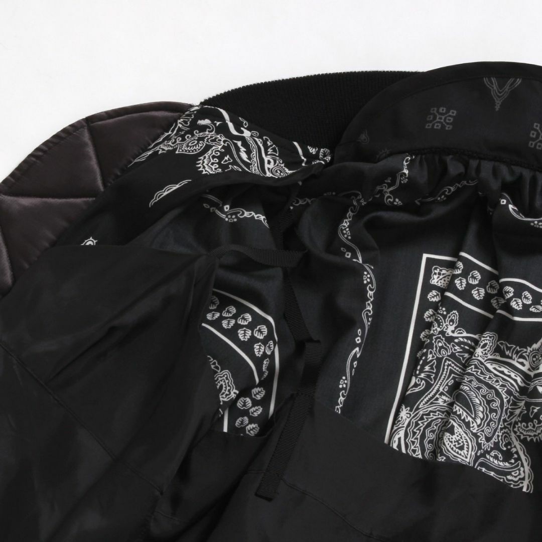 sacai - Sacai バンダナ プリント ボンバージャケット Bomber sacai - Sacai バンダナ プリント ボンバージャケット Bomber