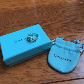 ティファニー(Tiffany & Co.)のTiffany ＆ Co トリプルラビングハートリング(リング(指輪))